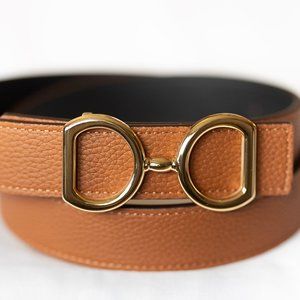 Edited Pieces  Reversible Horsebit Belt